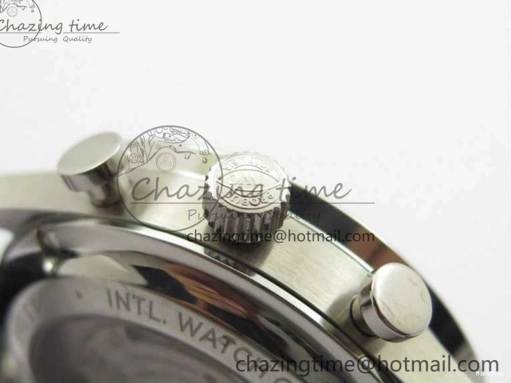 MIROTIME 0520 Elegant Portuguese IW371615 ZF 1:1 Best Edition SS Green Dial on Black Leather Strap A96355 V 7081